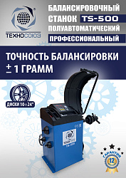 TS-500 Балансировочный станок с лазером